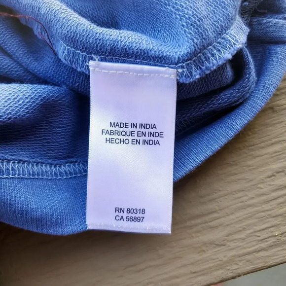 NWT LUCKY BRAND Women's Size Small Blue Sweater T-Shirt Dress - Picture 6 of 14